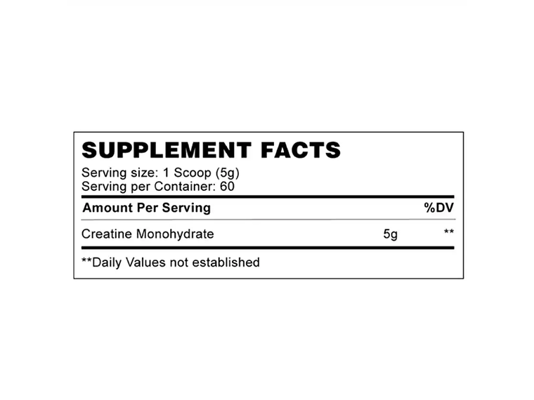 CREATINA MONOHIDRATADA SIMPLY 300 GRS 60 SERVICIOS 2