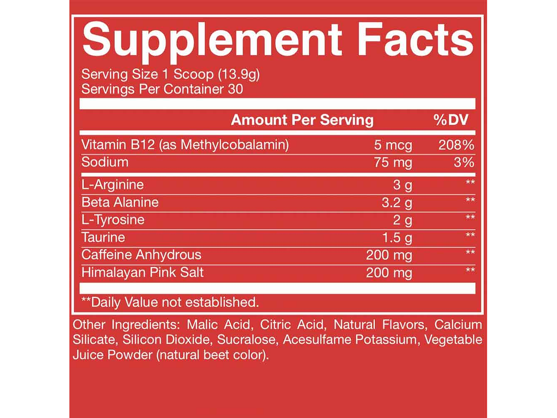 Cbum Essential Pre Entreno 30 servicios 4