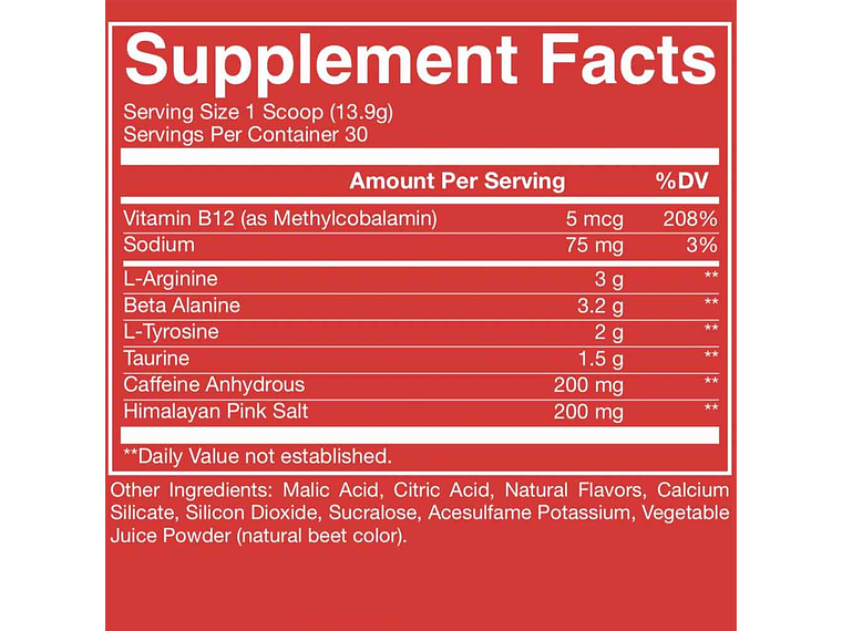 Cbum Essential Pre Entreno 30 servicios 4