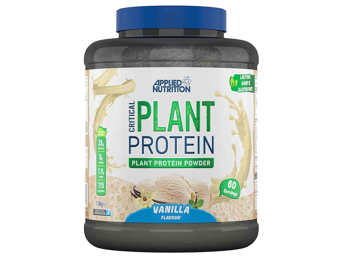 Critical PLANT Protein Applied Nutrition 60 Servicios - PROTEINA VEGANA 1