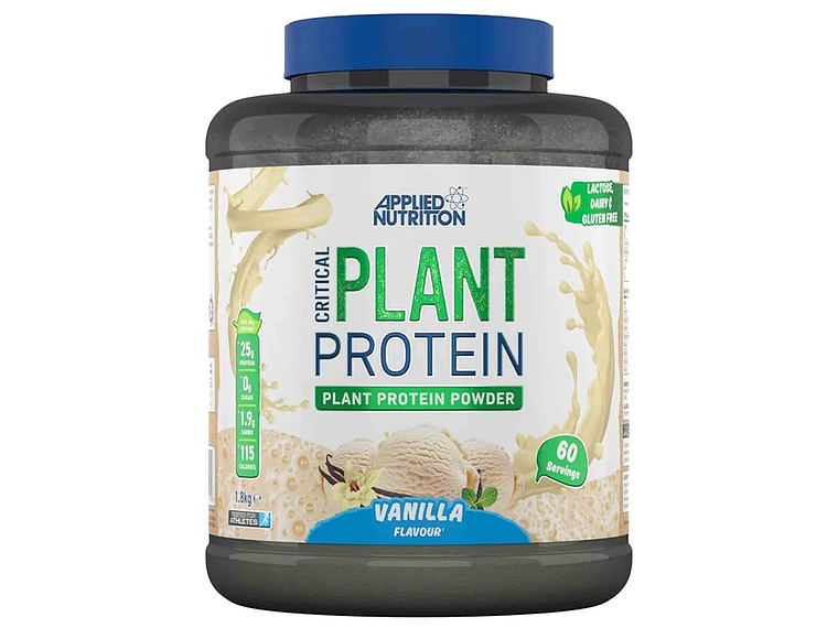 Critical PLANT Protein Applied Nutrition 60 Servicios - PROTEINA VEGANA 1