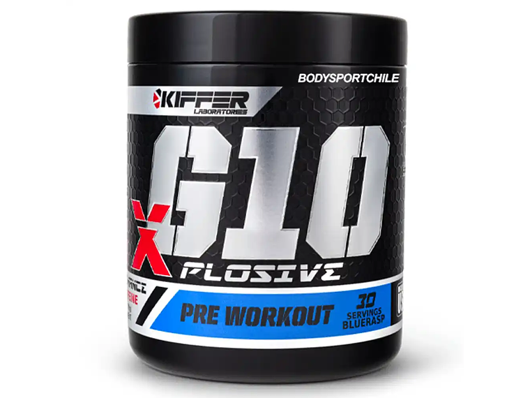 G10 XPLOSIVE PRE ENTRENO 30 SERVICIOS - KIFFER 3