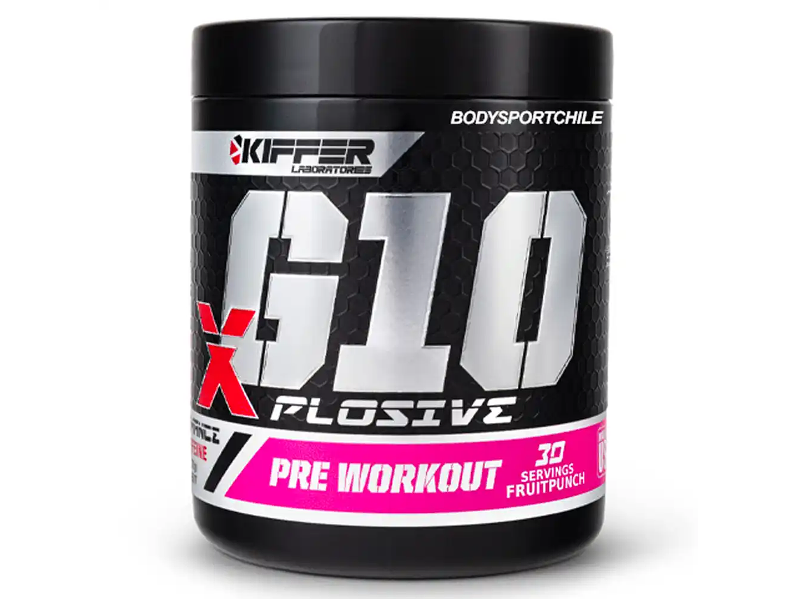 G10 XPLOSIVE PRE ENTRENO 30 SERVICIOS - KIFFER 1