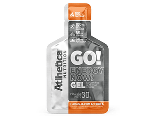 Gel Energizante Go! Energy Now 10 Unidades - Atlhetica