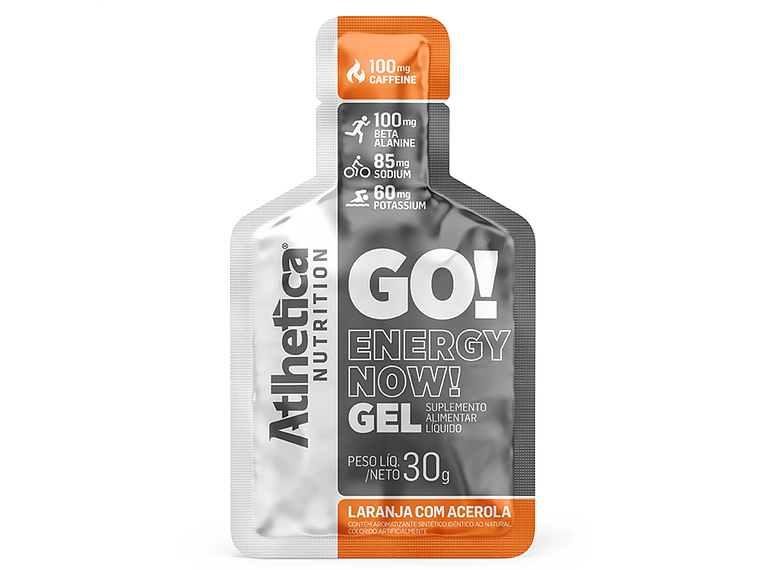 Gel Energizante Go! Energy Now 10 Unidades - Atlhetica 1