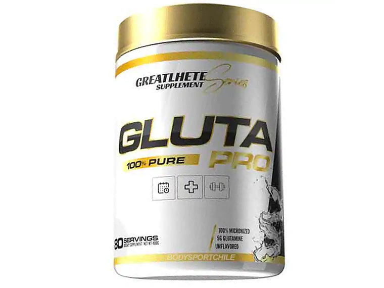GLUTAMINA PRO 400GRS 80 SERVICIOS - GREATLHETE 1