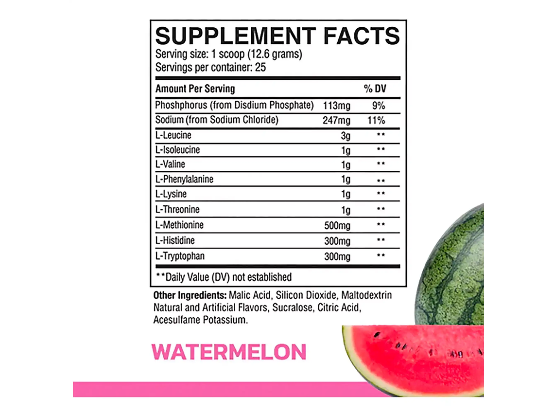 Eaa Aminoacidos Raw Cbum 25 Servicios 2