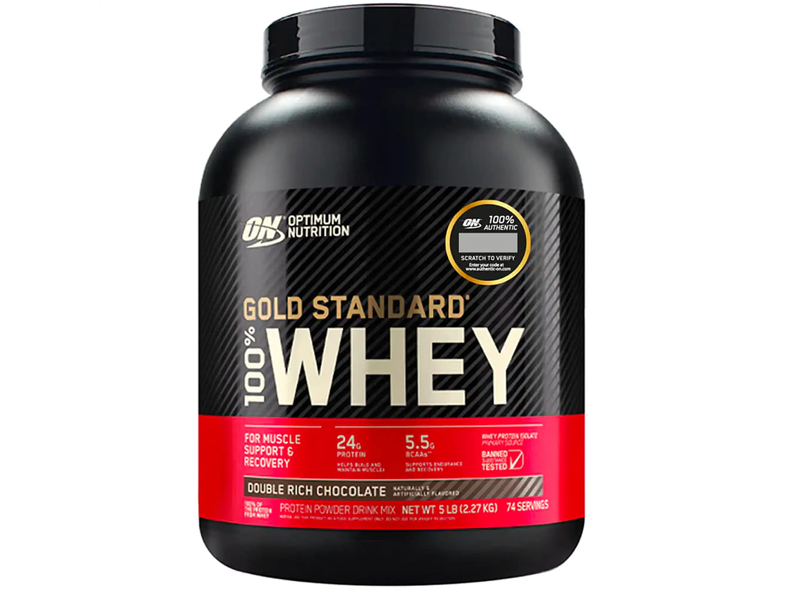 GOLD STANDARD 100% WHEY 5 LIBRAS 2