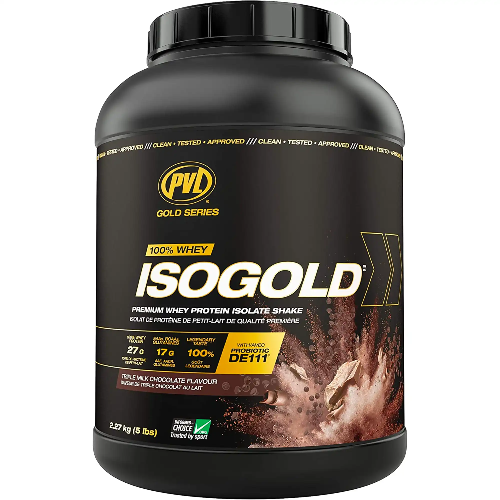 Isolate Gold Isolate Gold Pvl Protein Isolate & Hydrolizada 5lbs