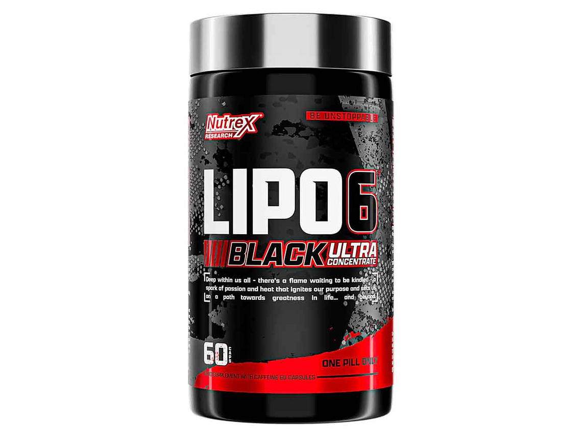 LIPO 6 BLACK ULTRA CONCENTRADO 60 CAPSULAS 1