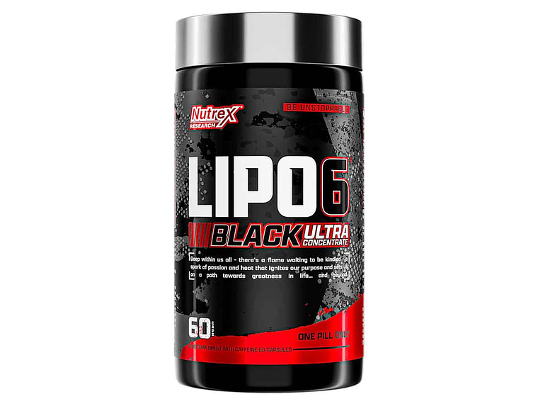LIPO 6 BLACK ULTRA CONCENTRADO 60 CAPSULAS 1