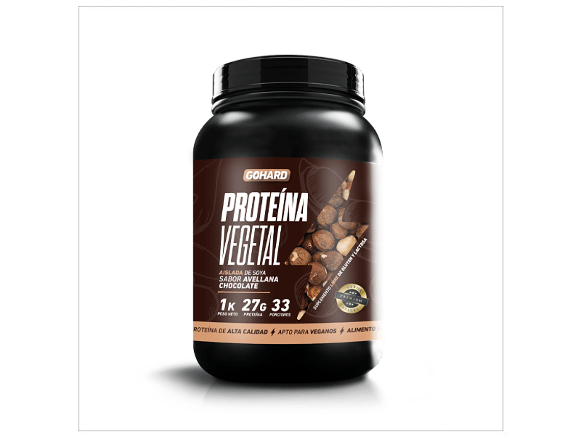Proteína Vegana - Vegetal AISLADA DE SOYA - GOHARD 1