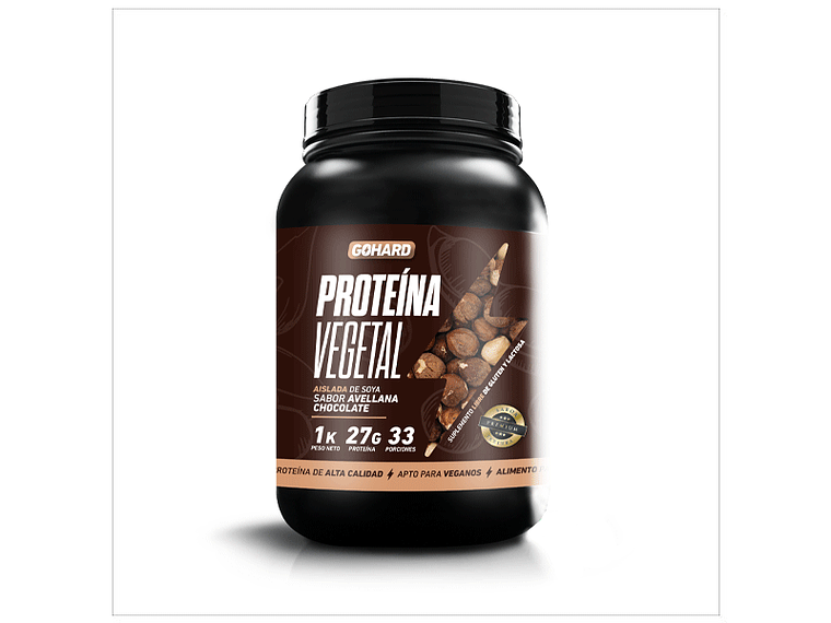 Proteína Vegana - Vegetal AISLADA DE SOYA - GOHARD 1