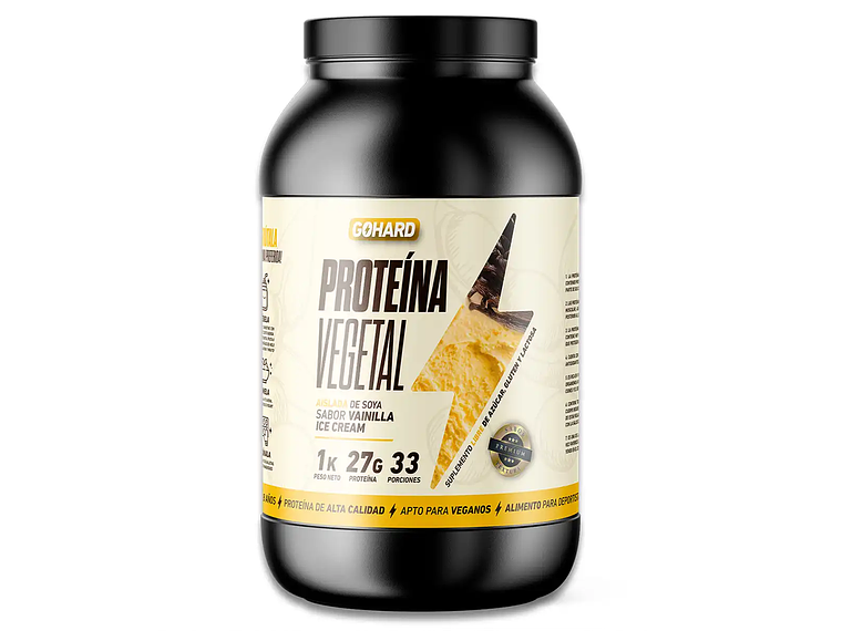 Proteína Vegana - Vegetal AISLADA DE SOYA - GOHARD 2