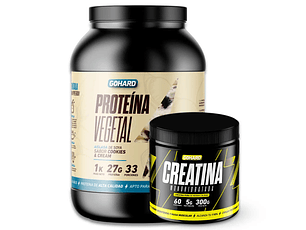 PROTEINA VEGETAL 1 KILO + CREATINA 300GRS - PACK GOHARD