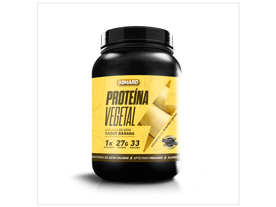 Proteína Vegana - Vegetal AISLADA DE SOYA - GOHARD 4