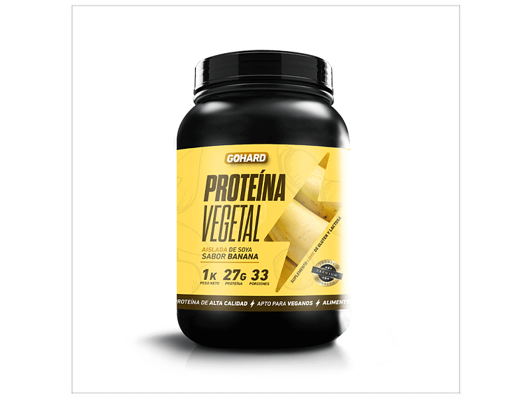 Proteína Vegana - Vegetal AISLADA DE SOYA - GOHARD 4