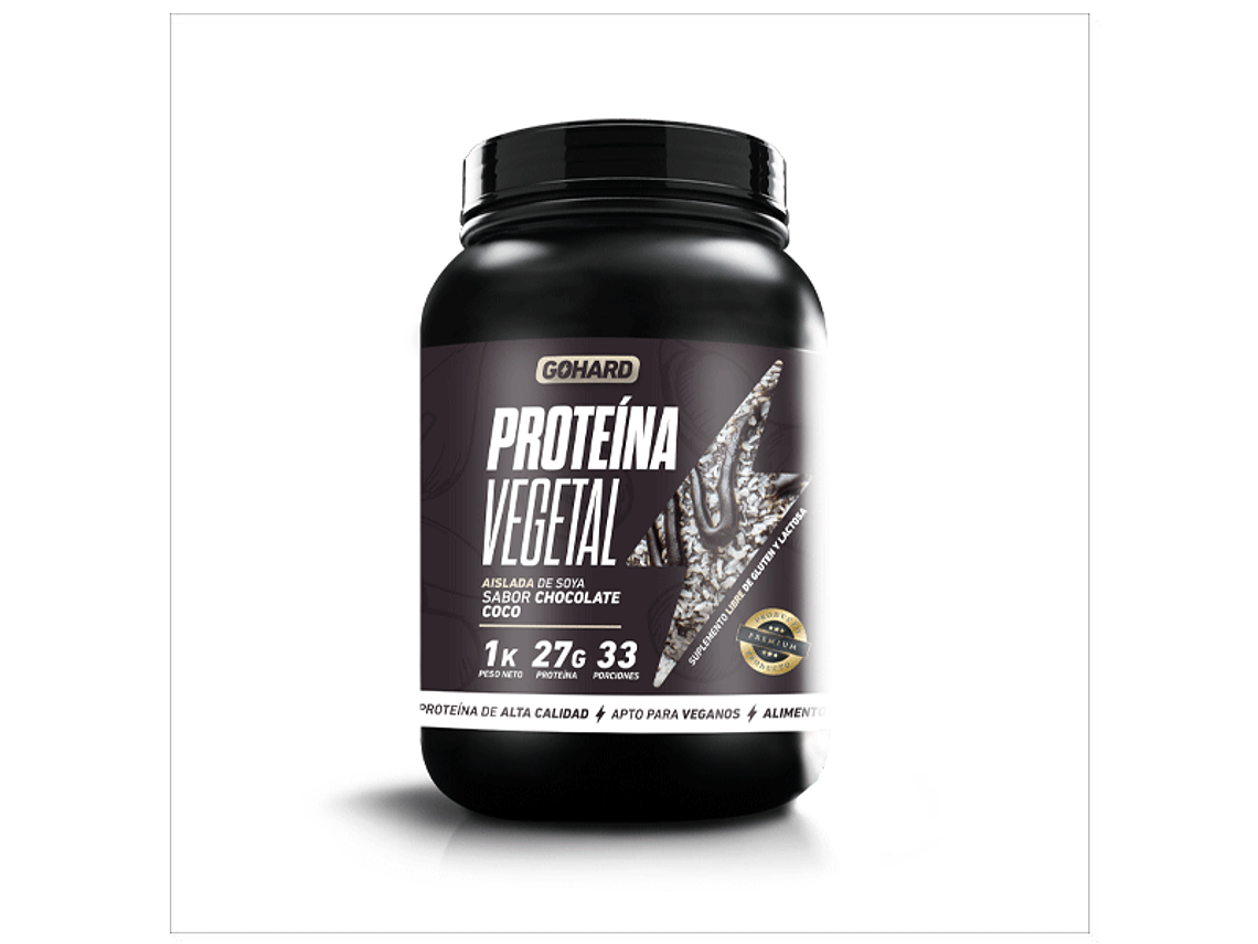 Proteína Vegana - Vegetal AISLADA DE SOYA - GOHARD 5