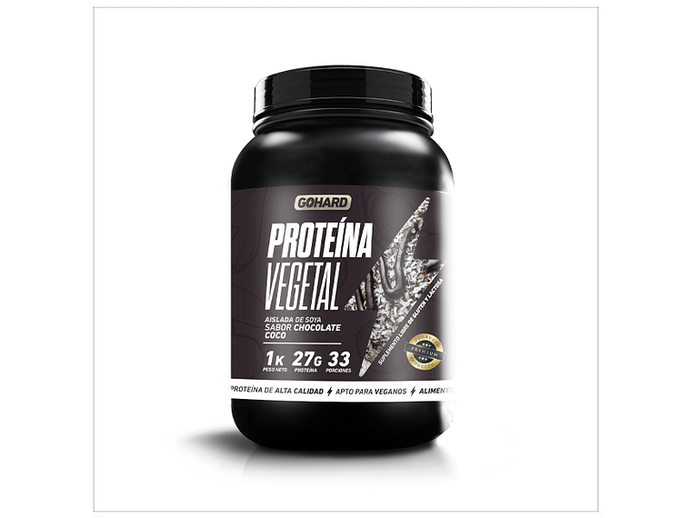 Proteína Vegana - Vegetal AISLADA DE SOYA - GOHARD 5
