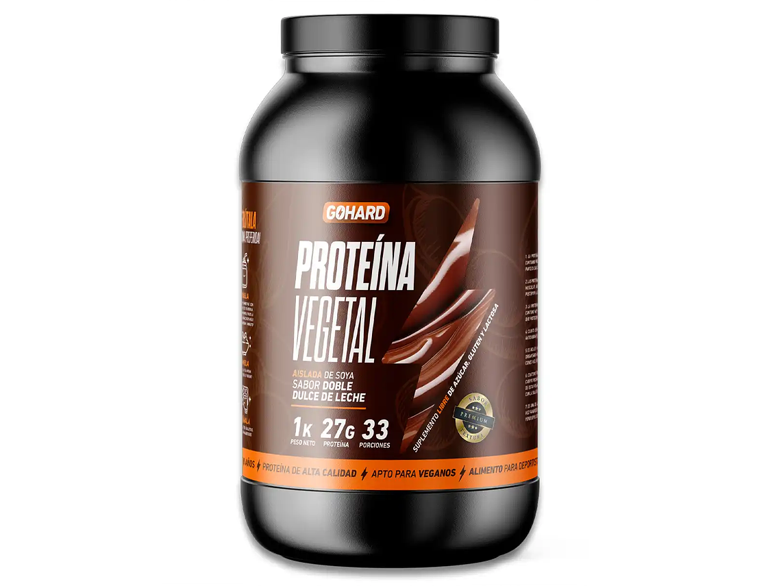 Proteína Vegana - Vegetal AISLADA DE SOYA - GOHARD 6