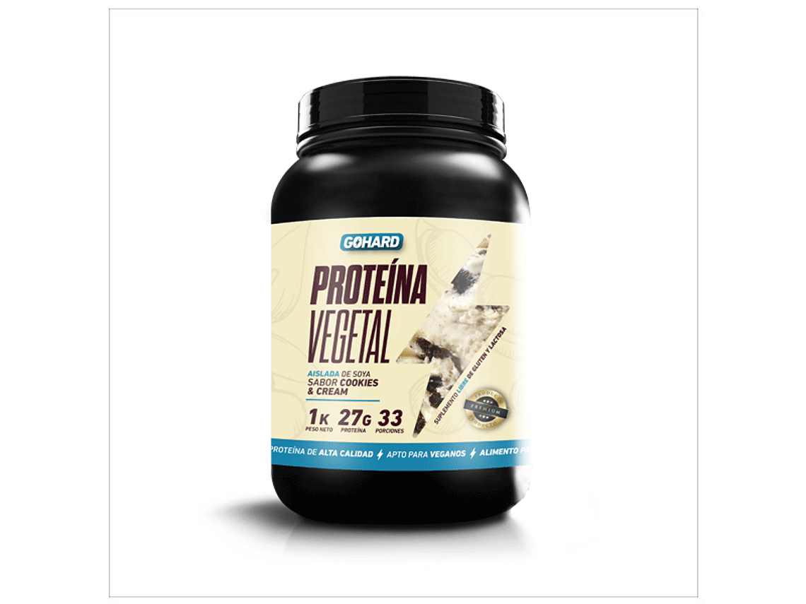Proteína Vegana - Vegetal AISLADA DE SOYA - GOHARD 7