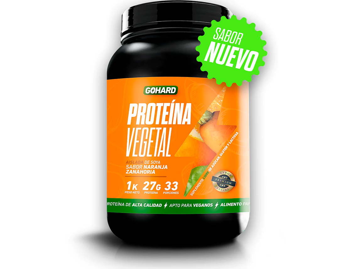 Proteína Vegana - Vegetal AISLADA DE SOYA - GOHARD 10