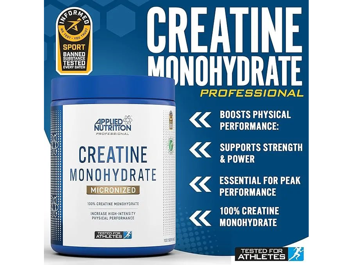 Creatina Monohidratada 500grs 100servicios Applied Nutrition 2