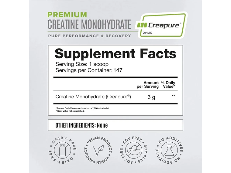 CREATINA CREAPURE 500grs DYMATIZE 2