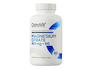 Citrato De Magnesio 400mg + Vitamina B6 - 90 Tab Ostrovit
