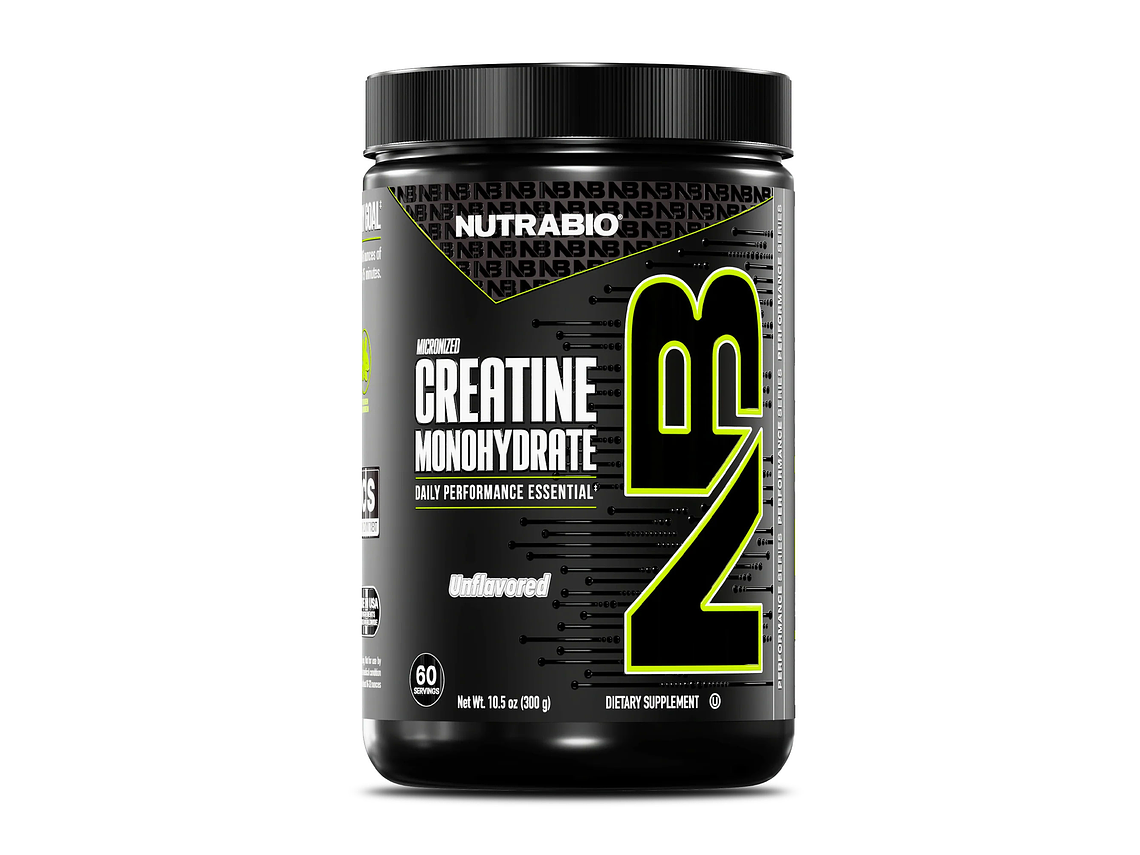 CREATINA MONOHIDRATADA NUTRABIO 300GRS 60SERVICIOS 1