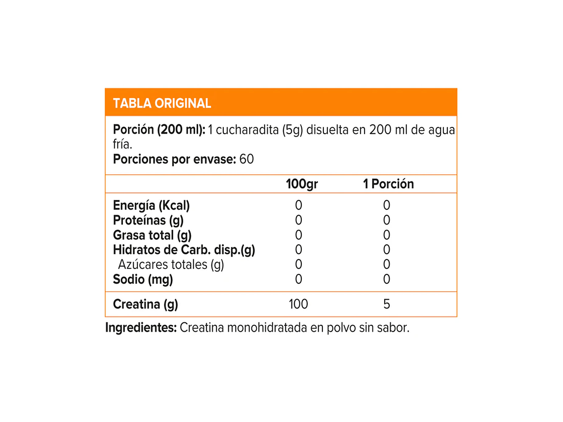 CREATINA MONOHIDRATADA ULTIMATE NUTRITION 60 SERVICIOS 2