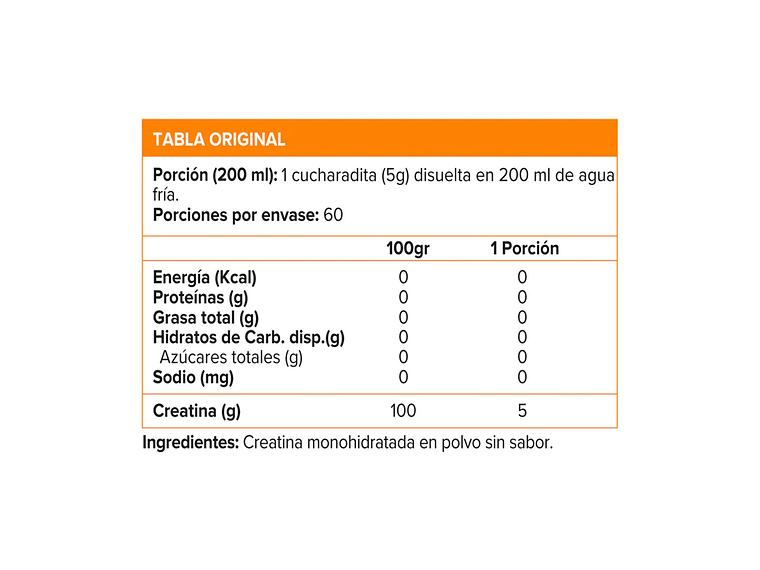 CREATINA MONOHIDRATADA ULTIMATE NUTRITION 60 SERVICIOS 2