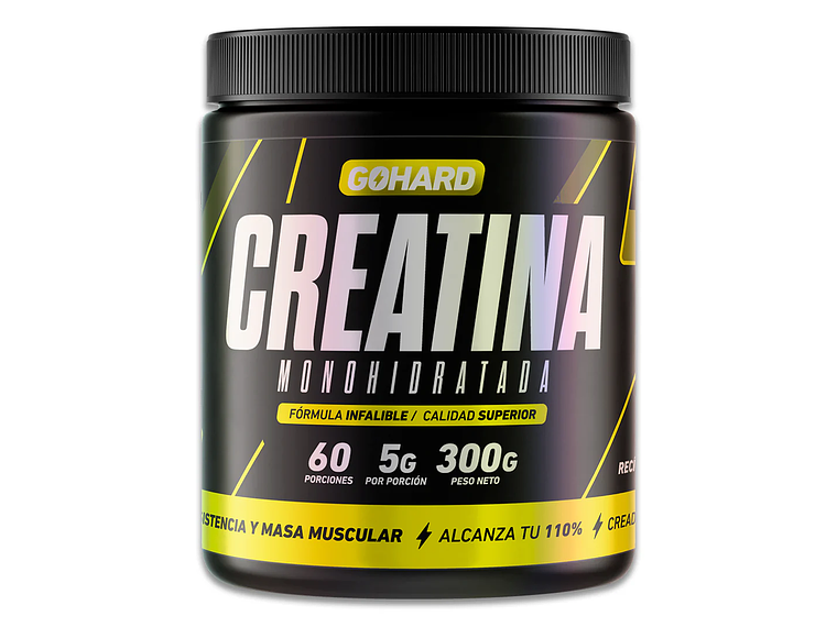 CREATINA GOHARD 300GRS 60 SERVICIOS 1