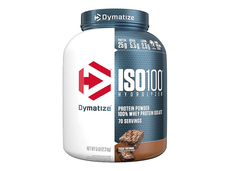 ISO100 PROTEINA HIDROLIZADA DYMATIZE 5 LBS + SHAKER 6