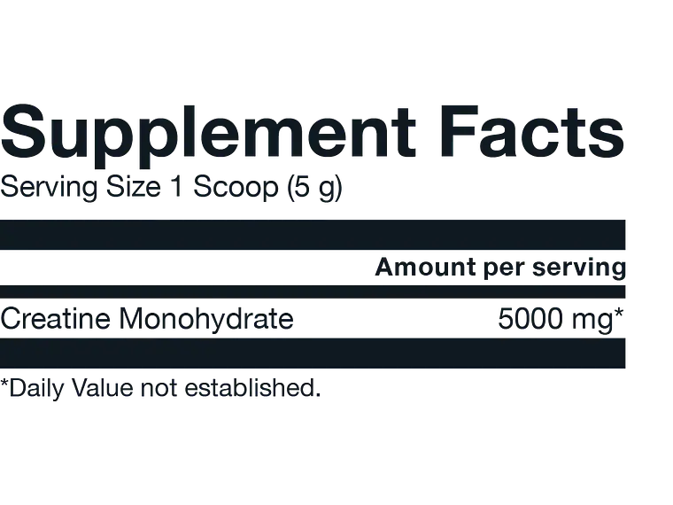 Basic Creatina Monohidratada 300Grs 60serv 2