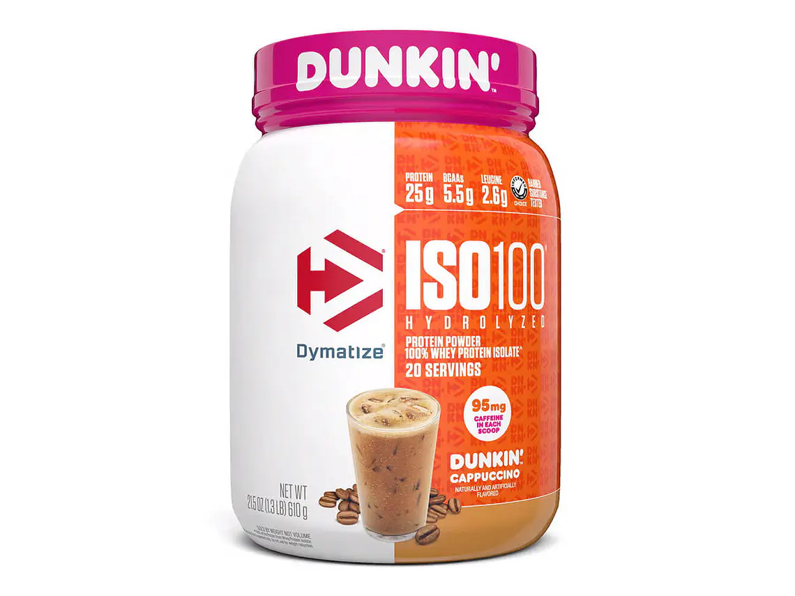 Dymatize ISO100 Hydrolyzed Dunkin Proteina Hidrolizada 20 Servicios 2