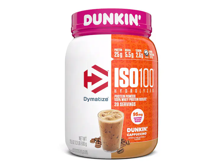 Dymatize ISO100 Hydrolyzed Dunkin Proteina Hidrolizada 20 Servicios 2