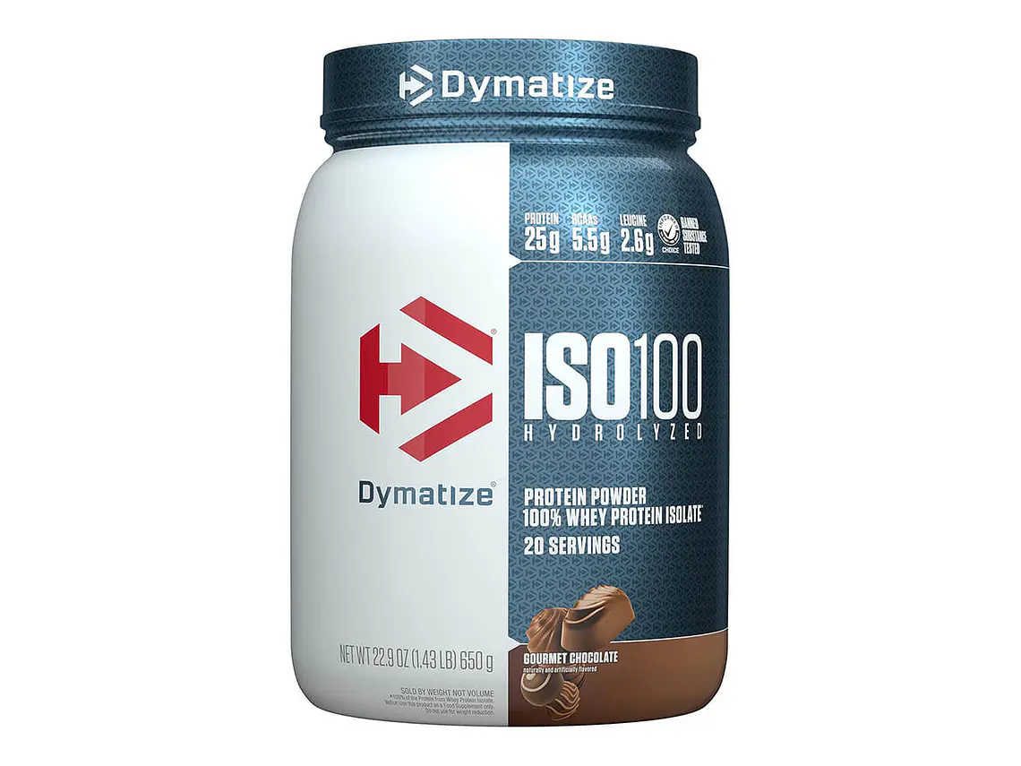 ISO100 Hydrolyzed Proteina Hidrolizada 20 Servicios Dymatize  2