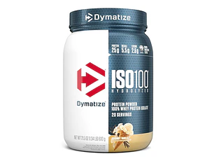 ISO100 Hydrolyzed Proteina Hidrolizada 20 Servicios 1.4lbs Dymatize 