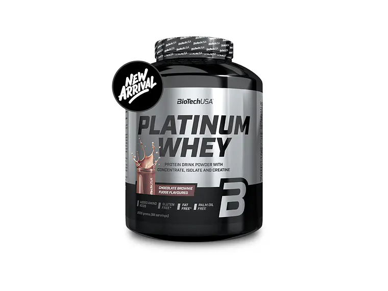 BioTechUSA Platinum Whey Proteína Aislada 2.27 kg | 88 Servicios · Premium 2