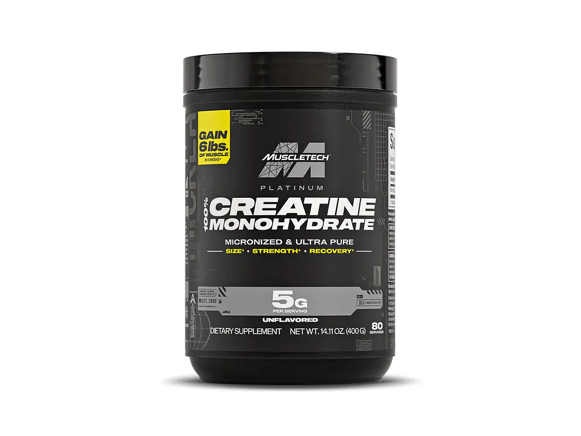 CREATINA PLATINUM MUSCLETECH 400 GRS 1