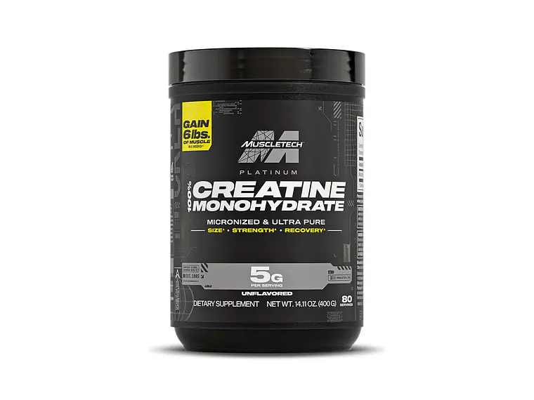 CREATINA PLATINUM MUSCLETECH 400 GRS 1