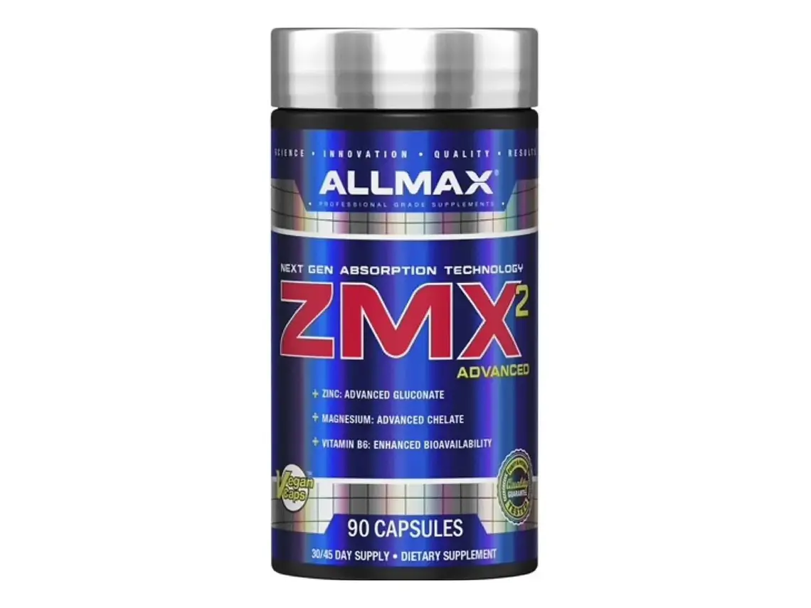 ZMX2 Vitaminas Magnesio Zinc B6 90 Cápsulas 1