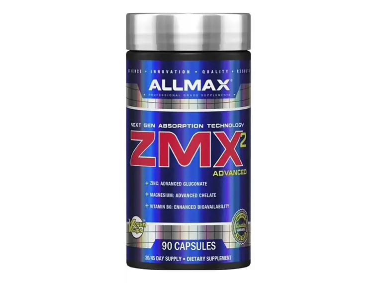ZMX2 Vitaminas Magnesio Zinc B6 90 Cápsulas 1