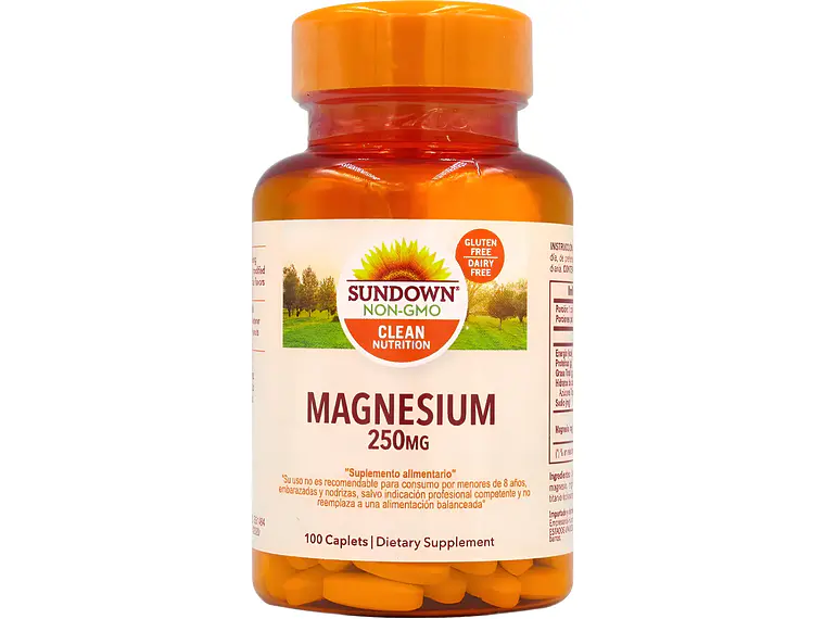 Magnesio 250mg 100 caps - Sundown Naturals 1