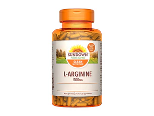 L-Arginine 500 mg, Arginina 90 caps - Sundown Naturals 