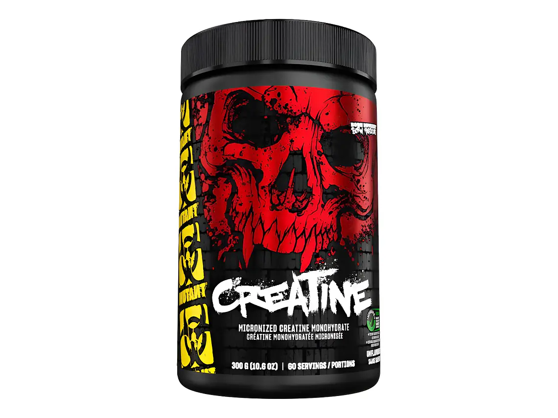 Creatina Monohidratada Mutant 300 Grs 60 Servicios 1