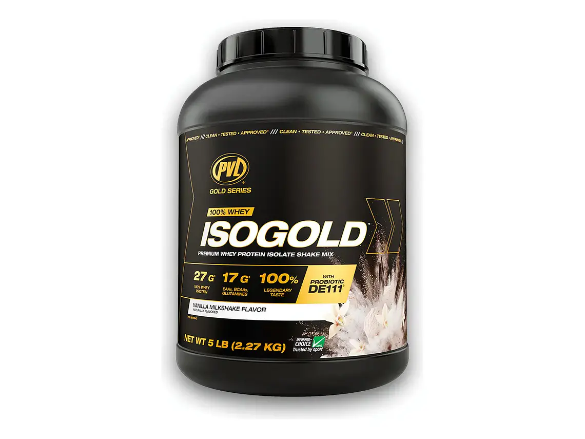 Isolate Gold Pvl Protein Isolate & Hydrolizada 5lbs 4
