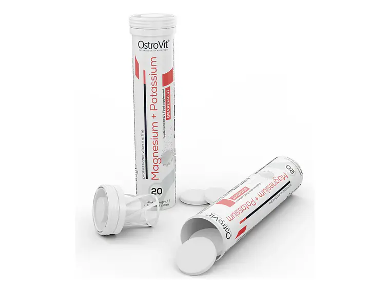 Magnesio y Potasio en Tabletas Efervescentes Ostrovit  1