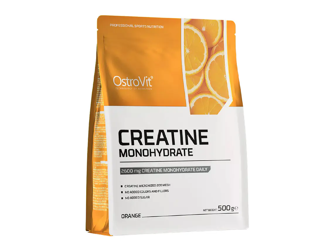 Creatina Monohidratada Ostrovit 500g Sabor Naranja 1